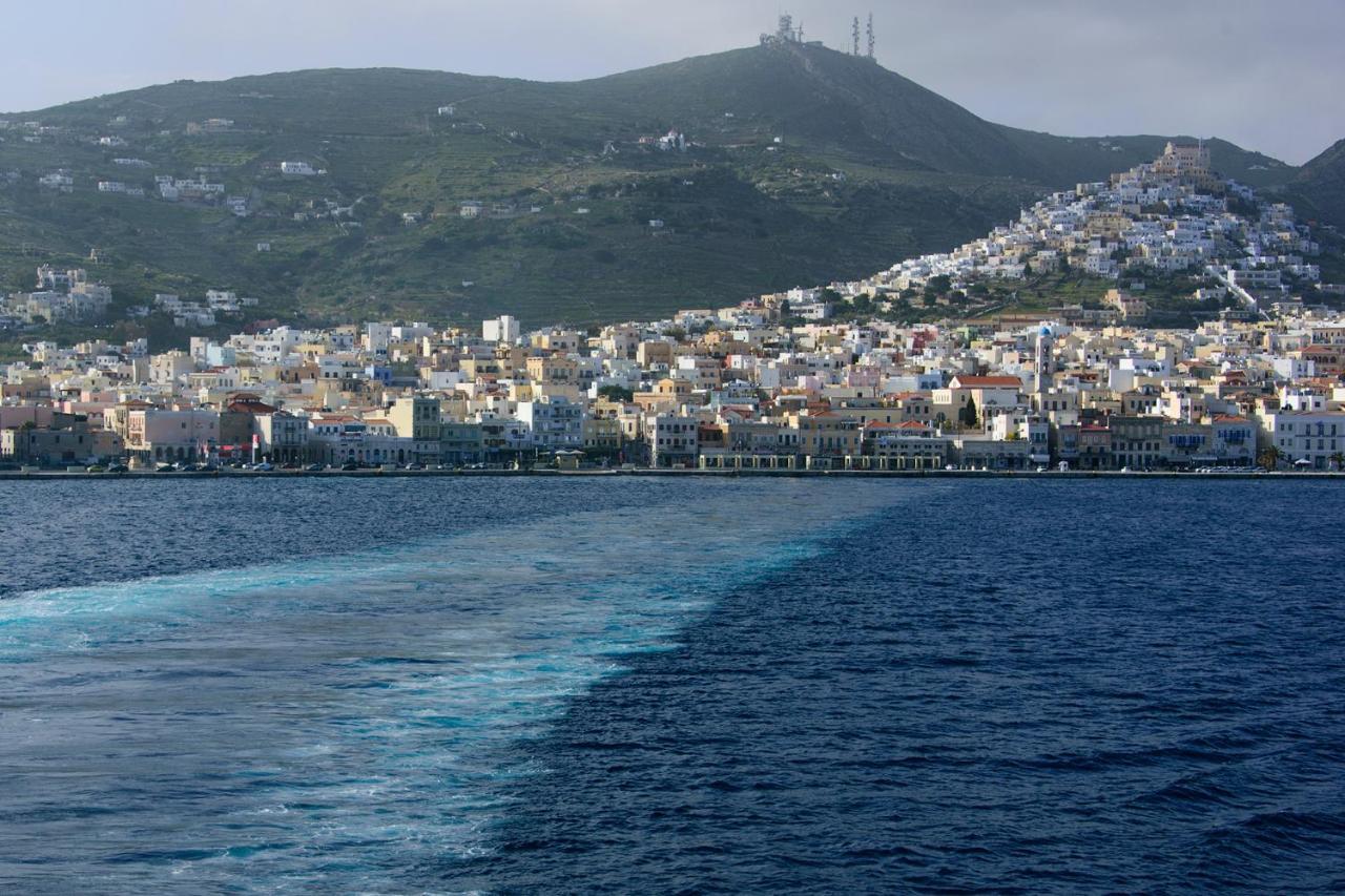 Mother'S House In Syros Aegean Sea Posidhonia  ภายนอก รูปภาพ